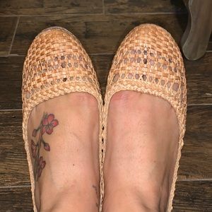 Frye ballet flats- nude